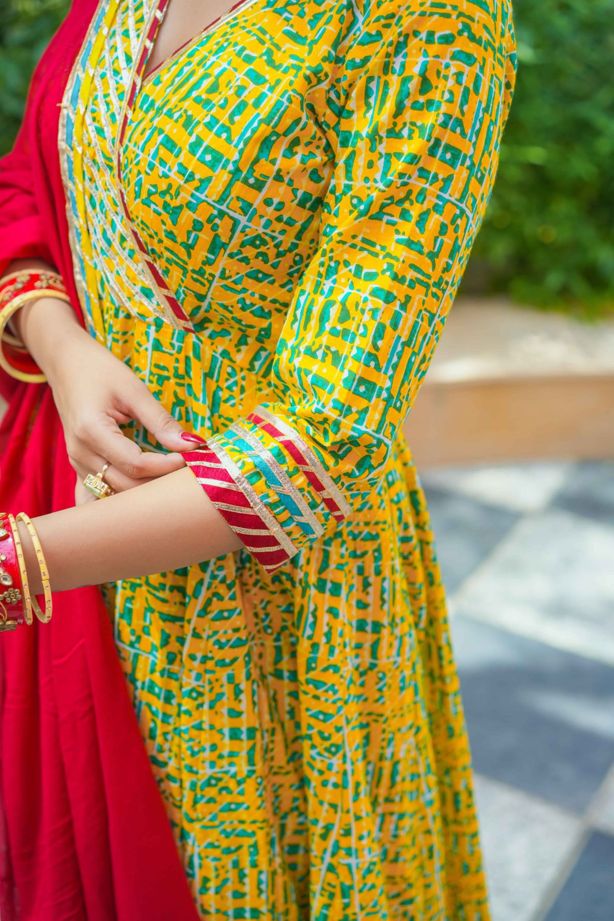 Marud Gulaal Anarkali Suit Set 5