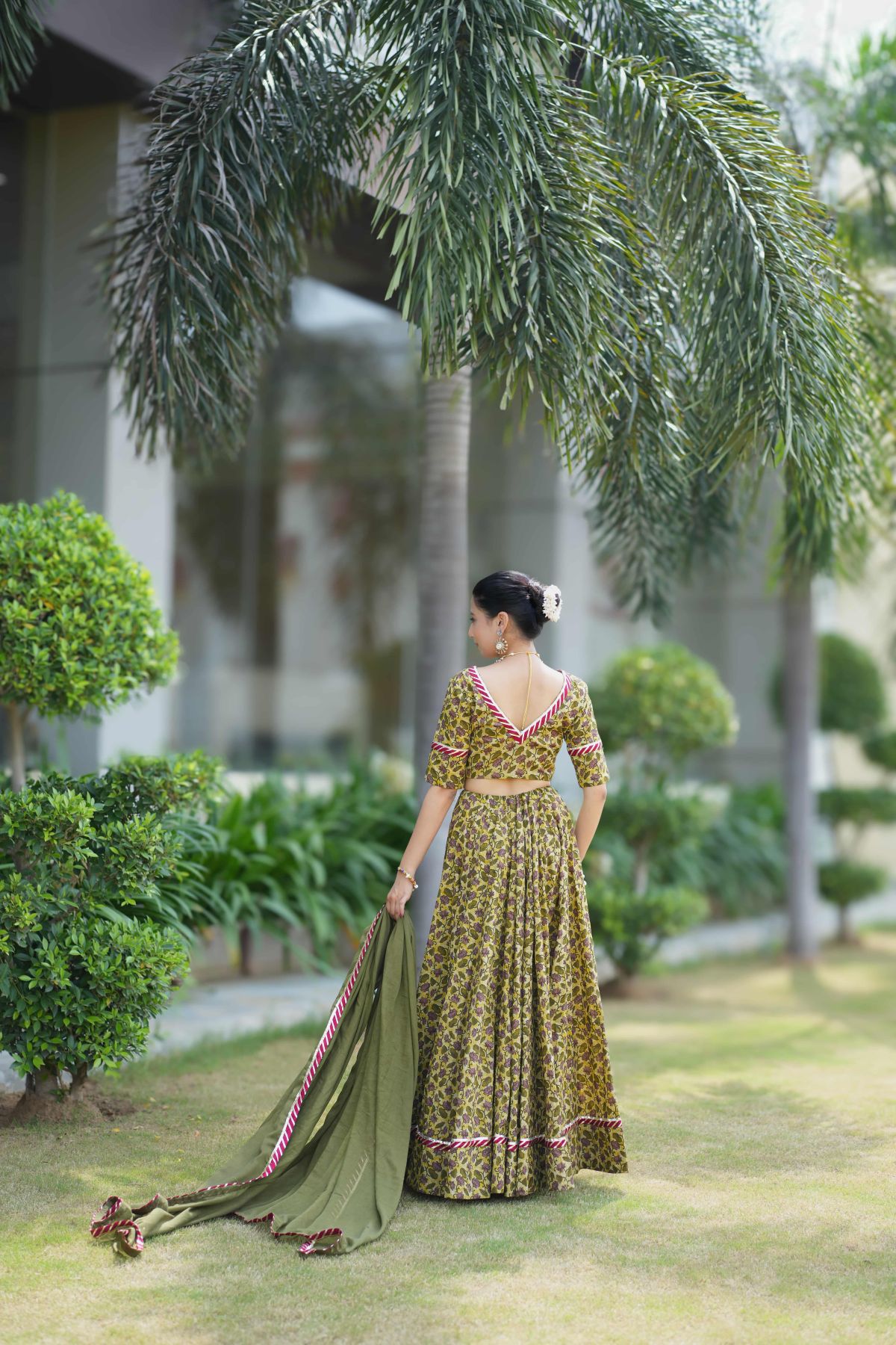 Vrindaa – Cotton Lehenga Set 3