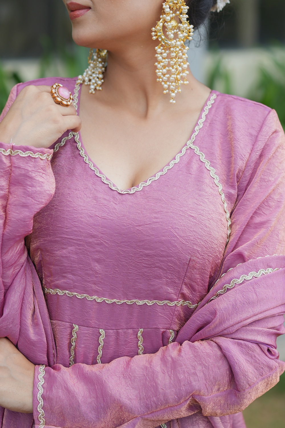 Candy Floss Anarkali Set 4