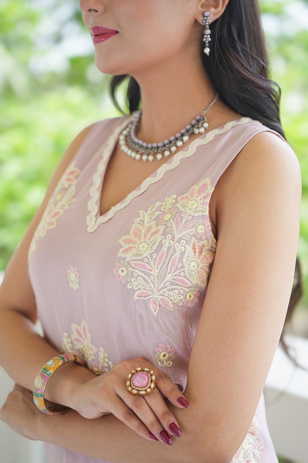 Chinnon Classic Pink Kurti 3