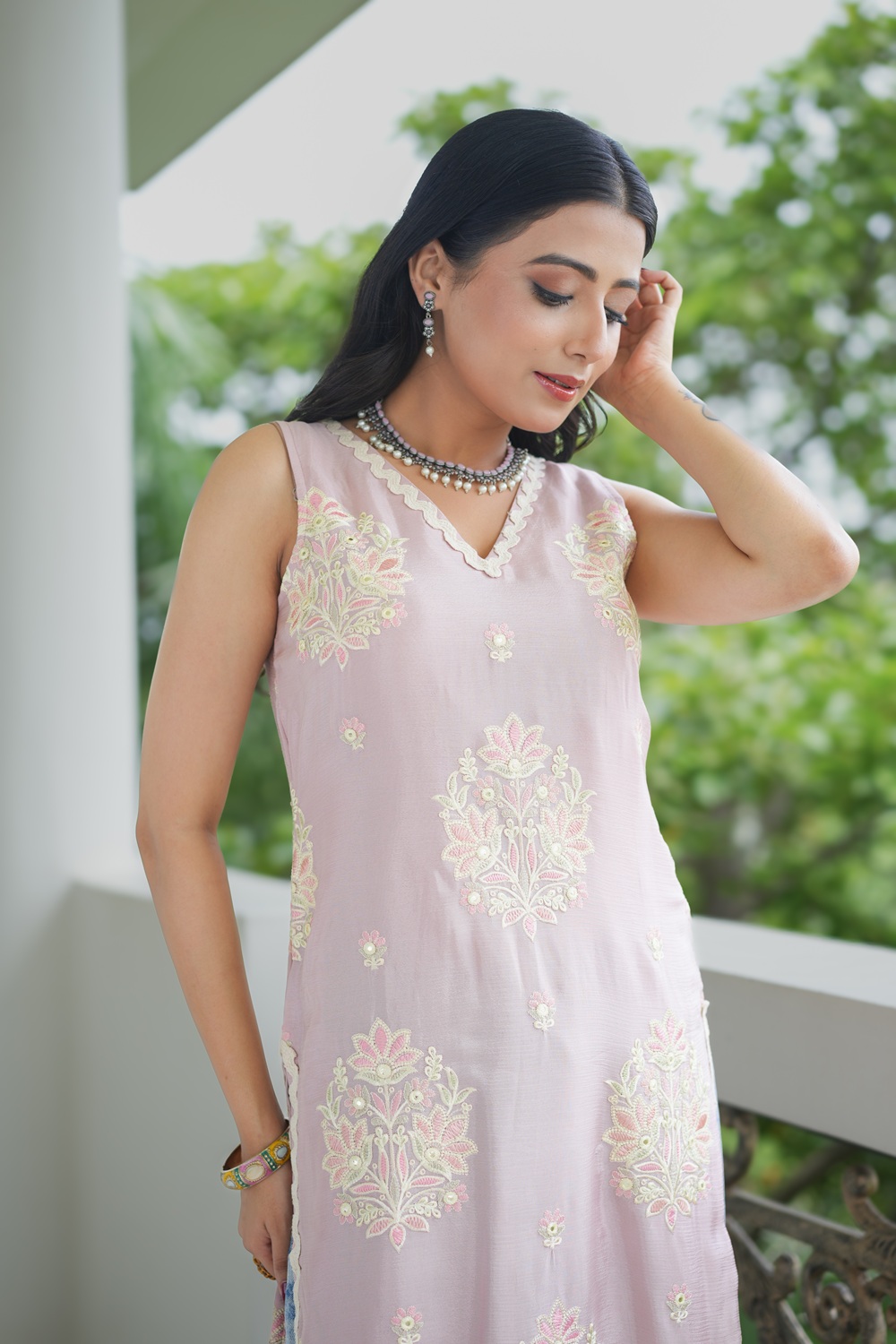 Chinnon Classic Pink Kurti 4