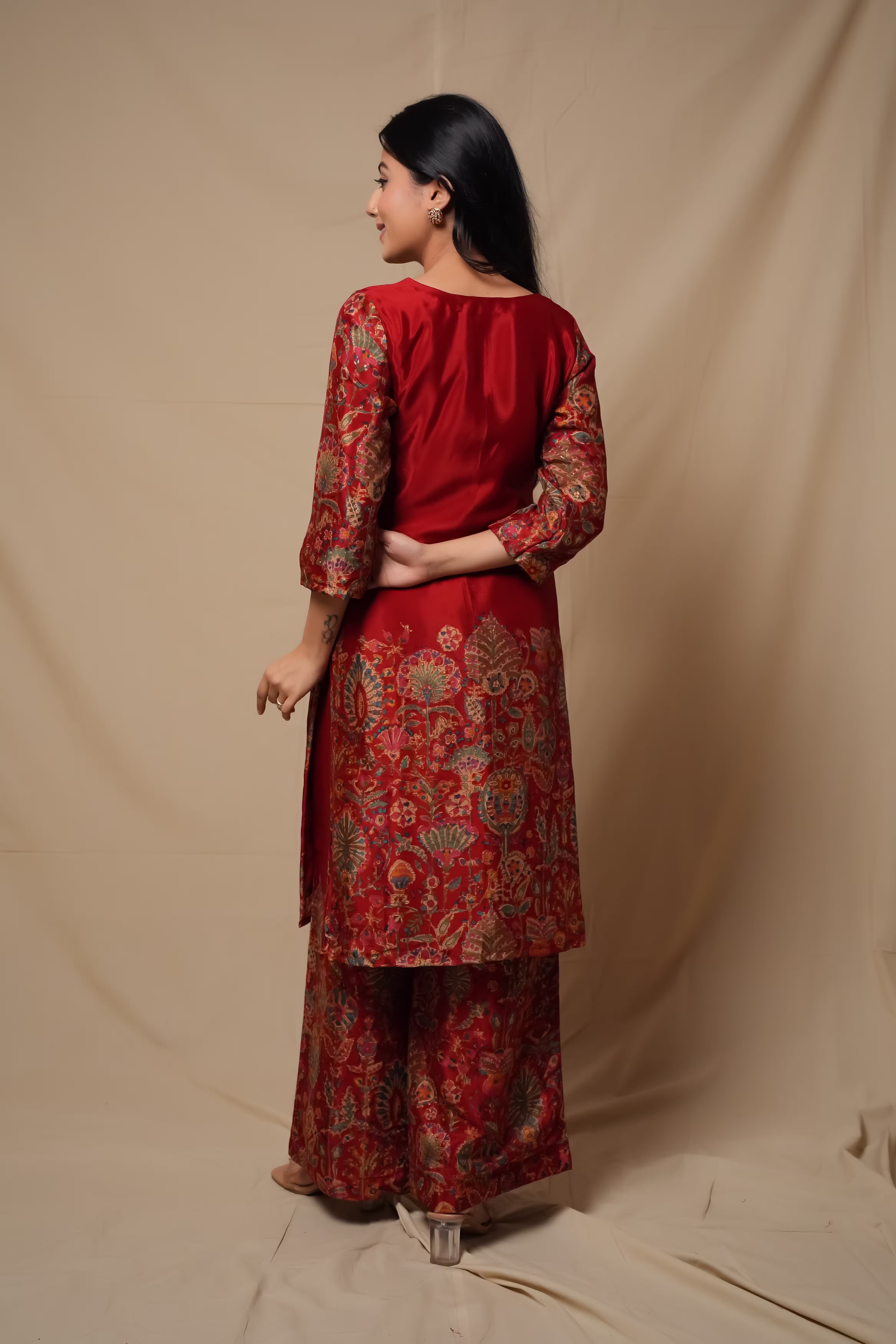 Zaria Foil Print Co-ord Set 2