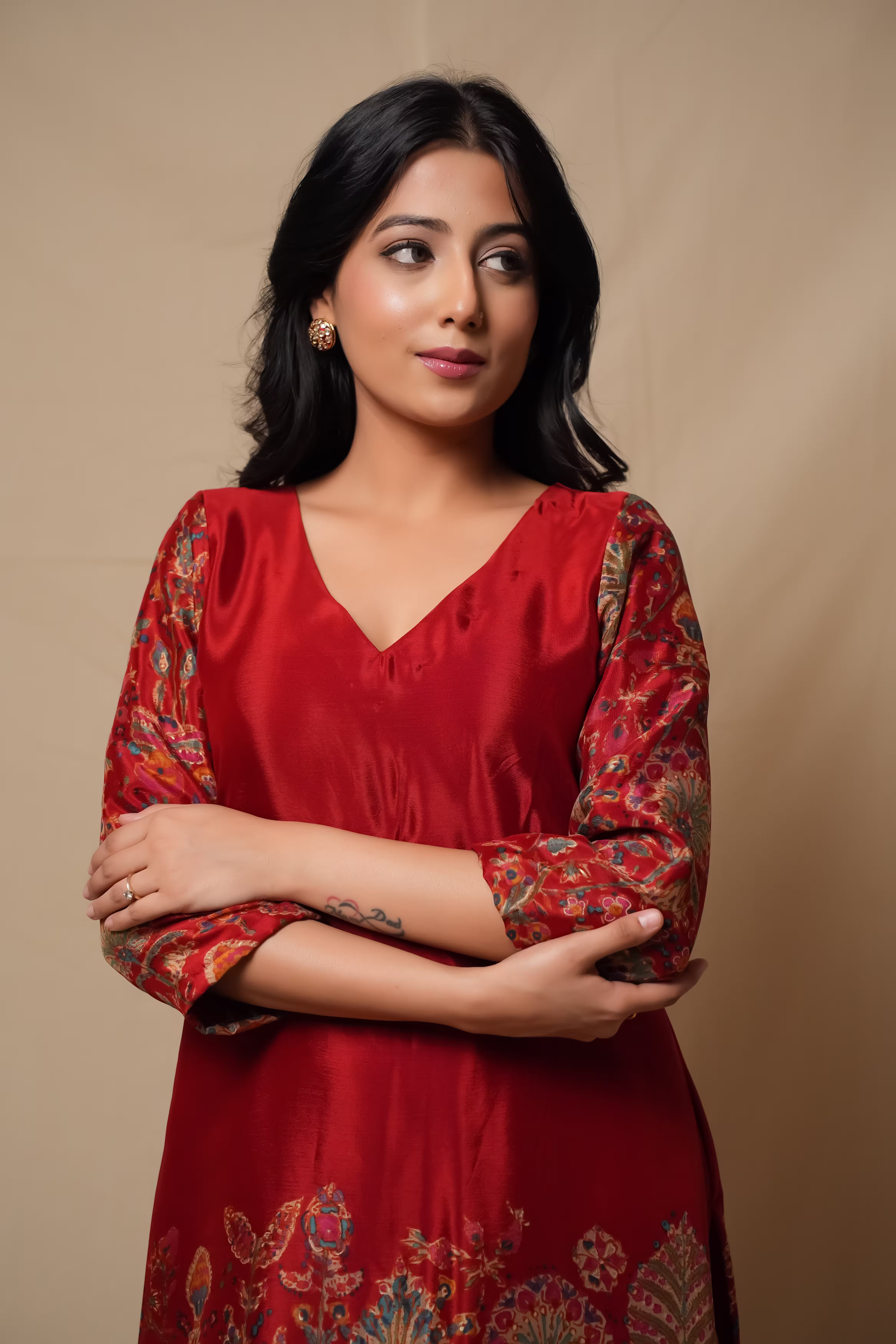 Zaria Foil Print Co-ord Set 4